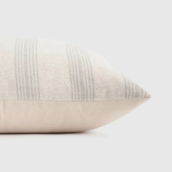 🆕 Quince Neutral Stripe Pillow Cover - Set of 2 - Picture 3 of 3